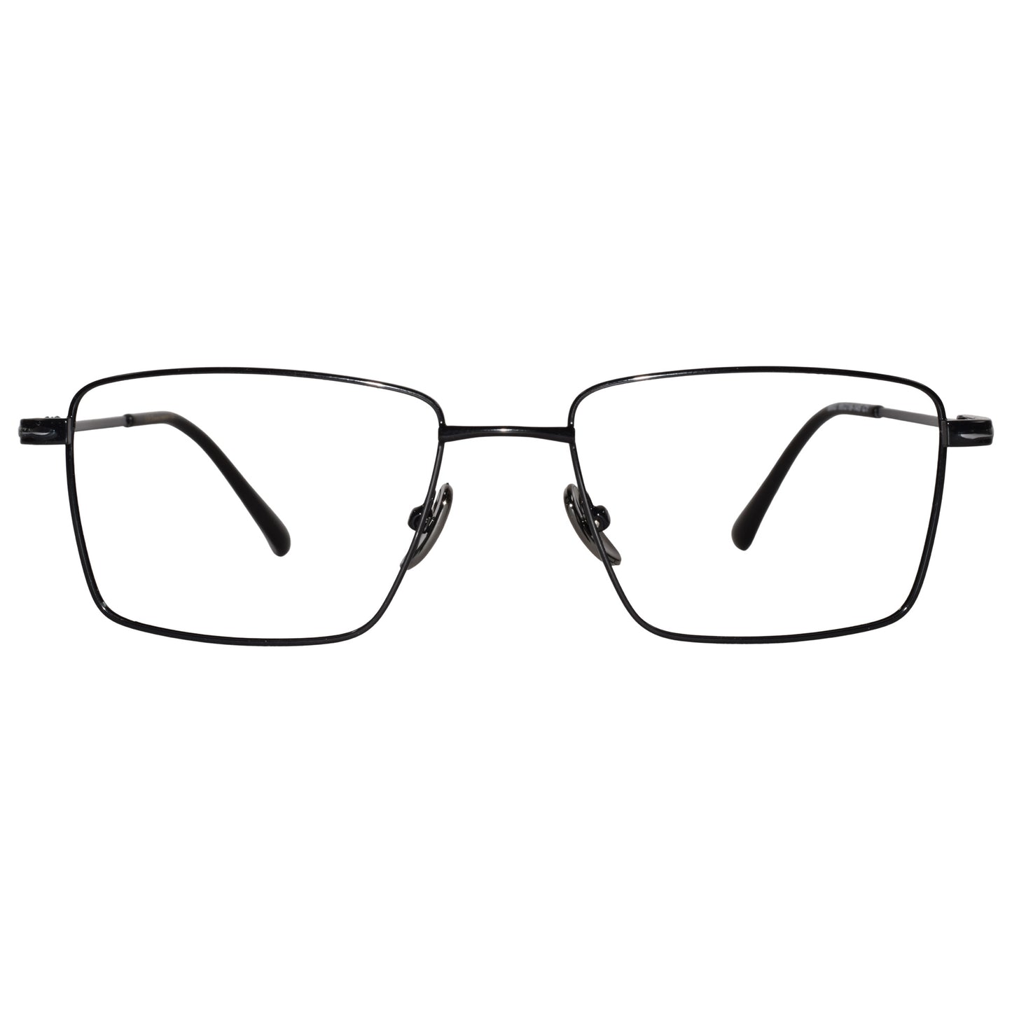 Designer Black Rectangular Eyeglasses For Men