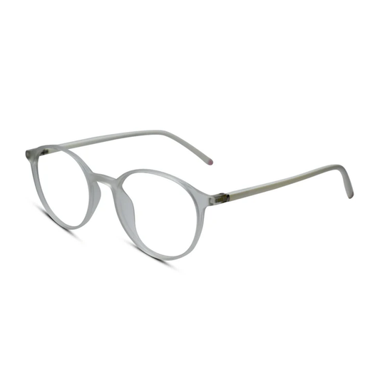 Matt Black Round Computer & Eyeglasses For Men & Women
