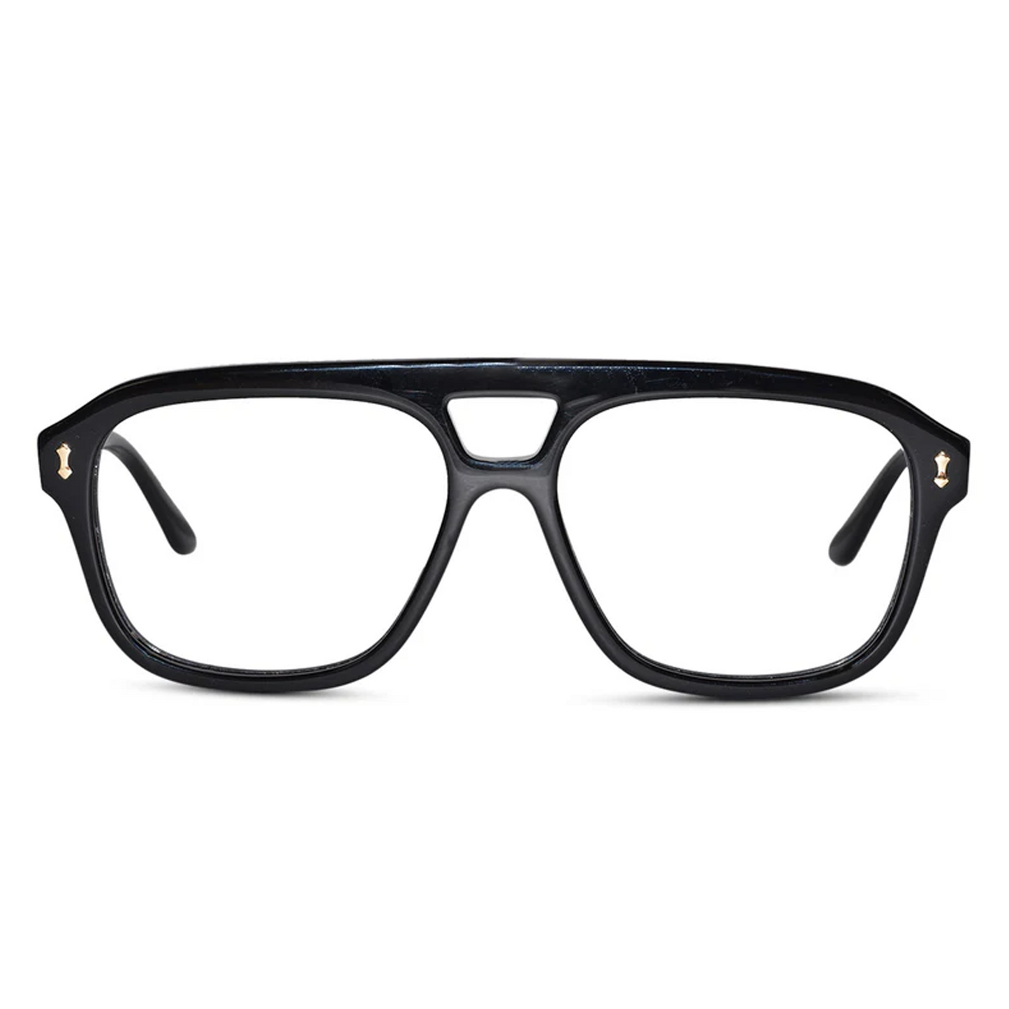 Black Oversize Rectangular For Men