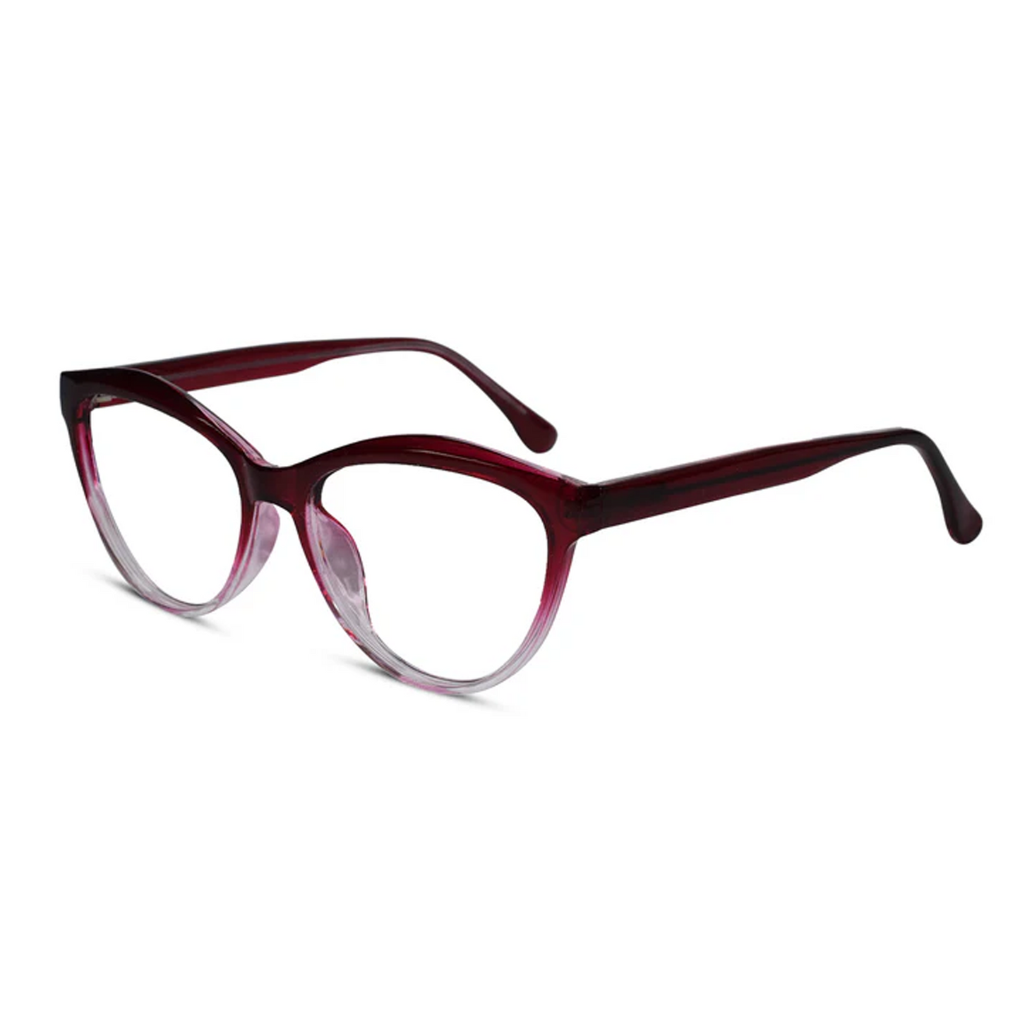 Two Shaded Oversize Eyeglasses For Women Cat eye Eyeglasses For Women