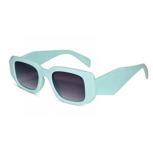 Designer Rectangle kids Green Sunglasses