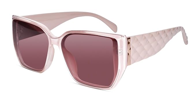Bold Brown Designer Square Sunglasses