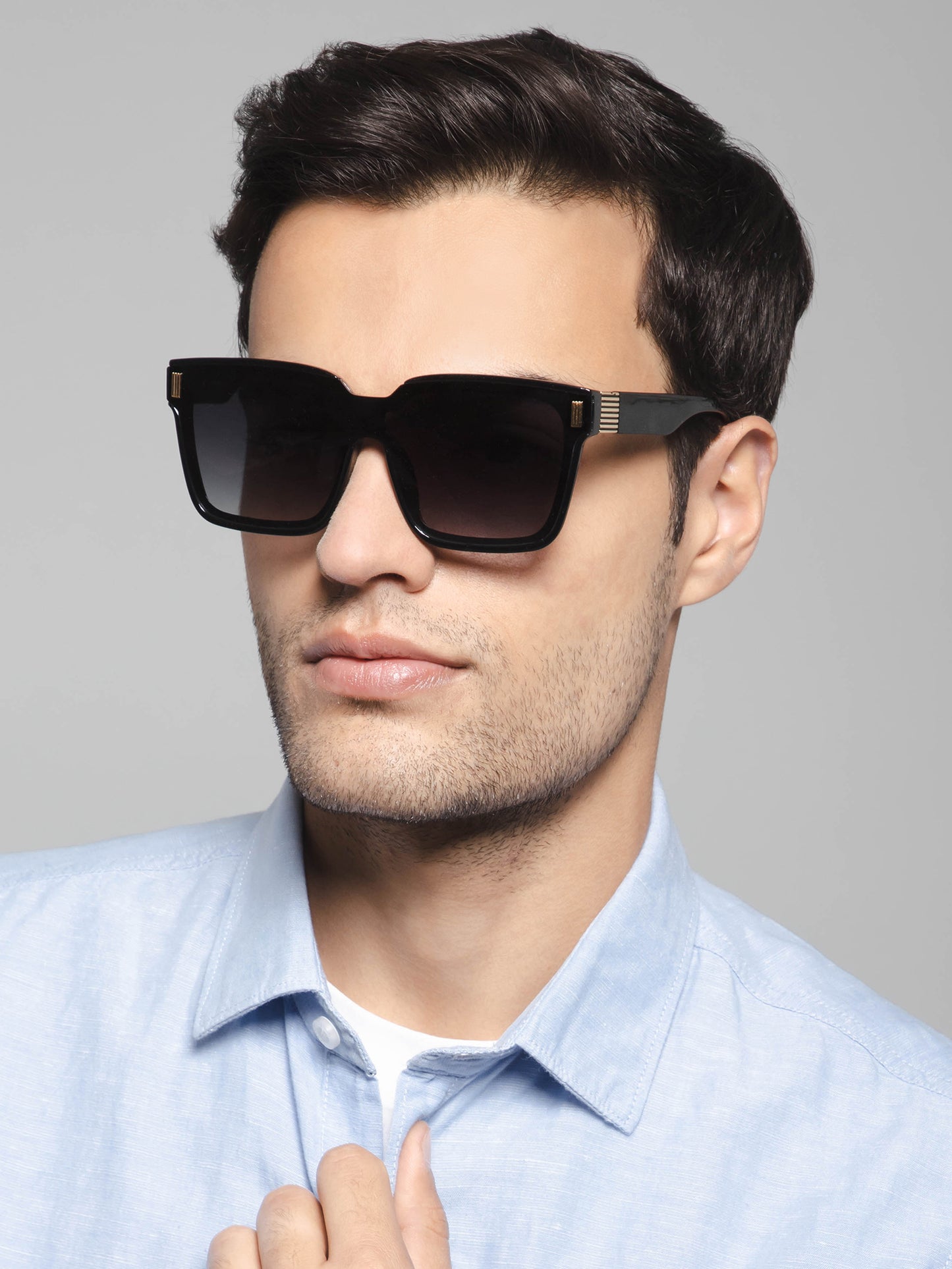 Black Designer Wayfarer Sunglasses