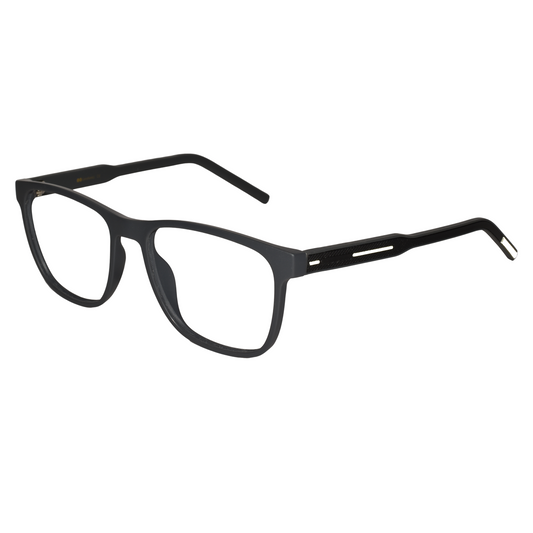 Matt Grey Rectangle Eyeglasses & Computer Glasses