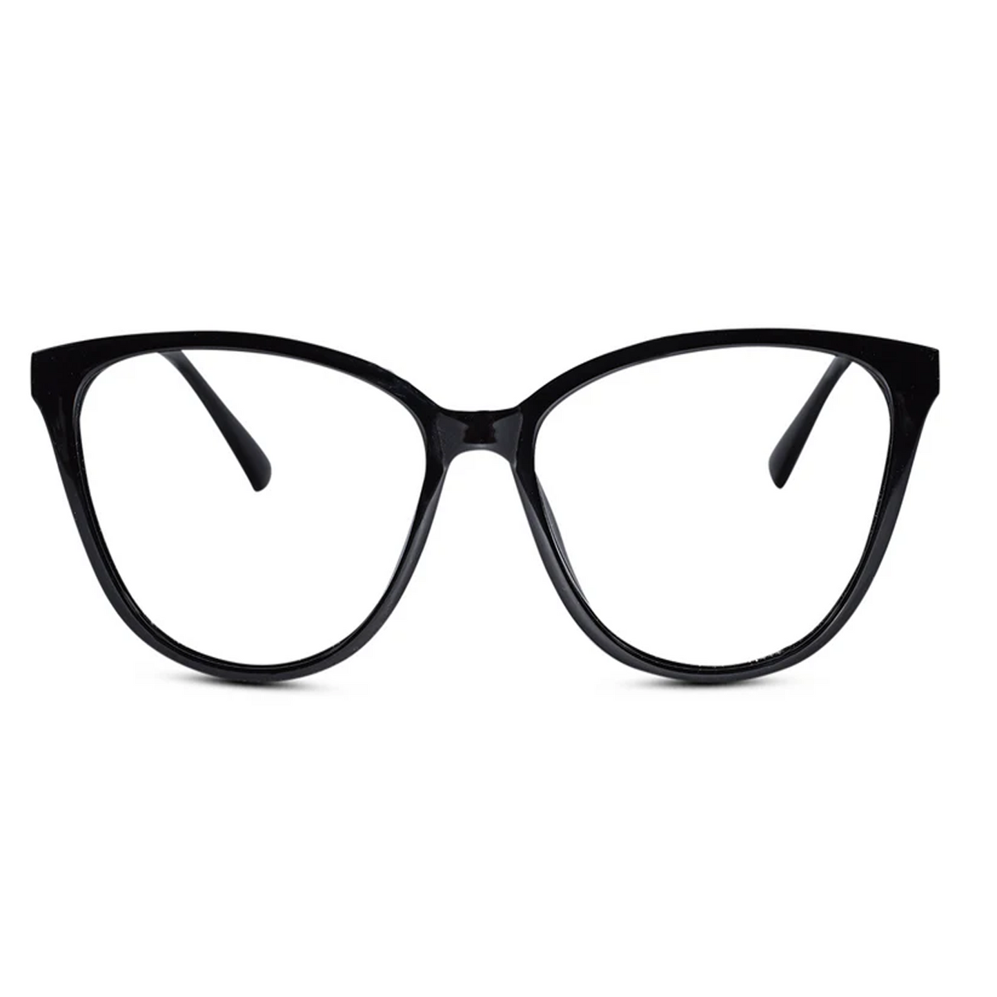 Gold Black Cat eye Eyeglasses For Women