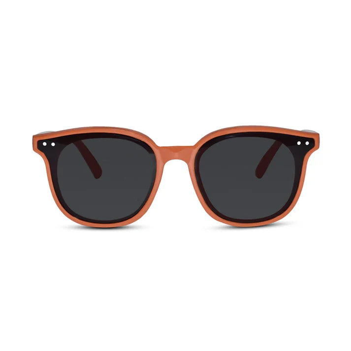 Retro wayfarer Green kids Sunglasses