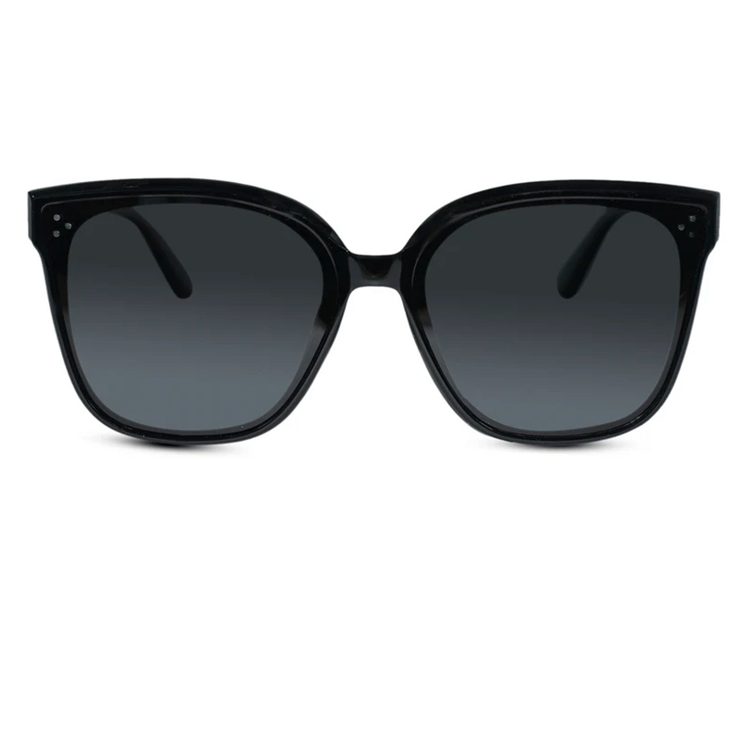 Oversize Black Cat eye Sunglasses For Women