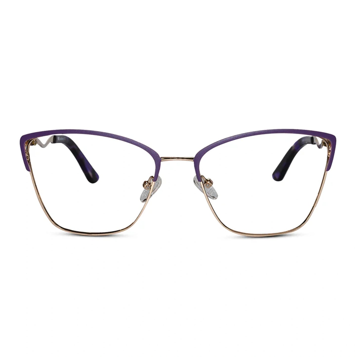 Cateye purple Color Eyeglasses For Women