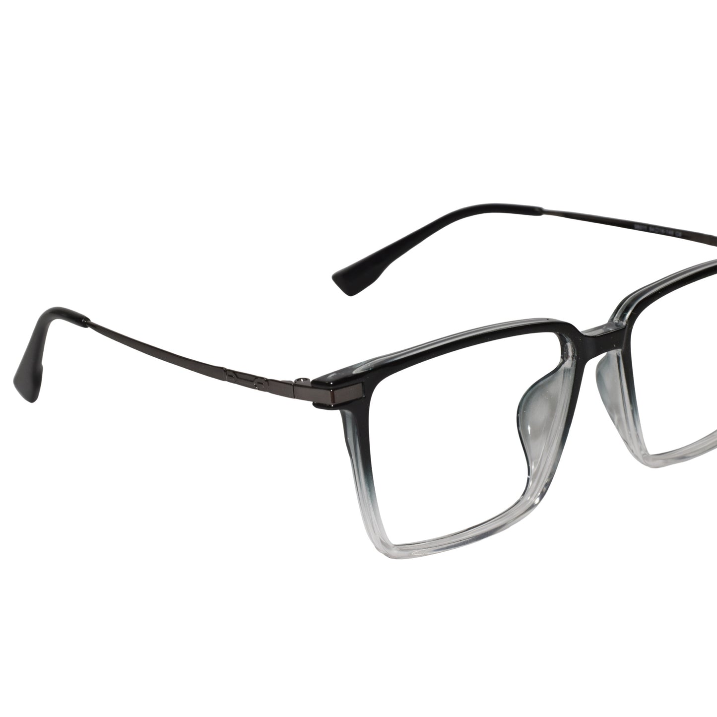 Dual-Tone Rectangular Eyeglasses For Men