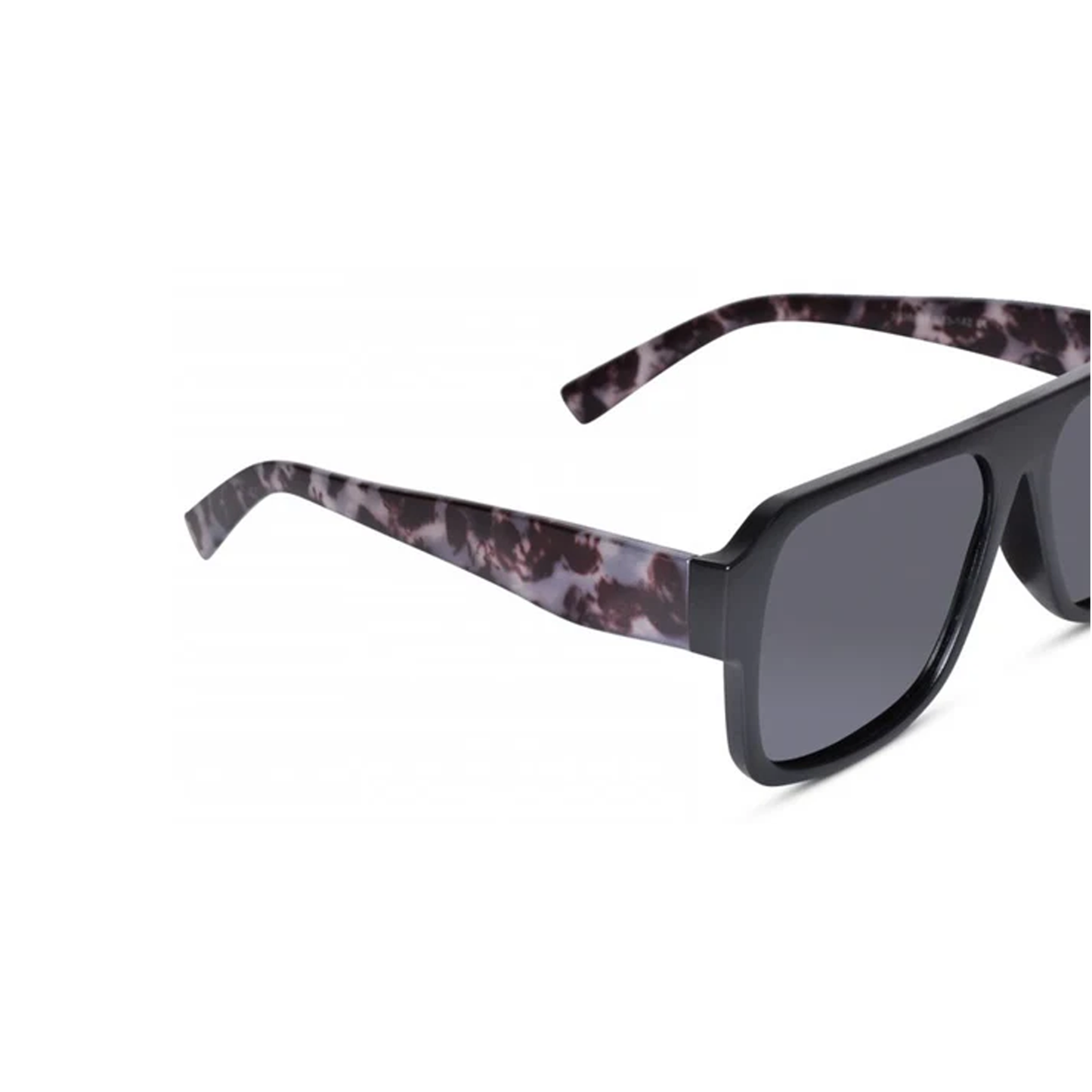 Stylish Black Rectangular Sunglasses