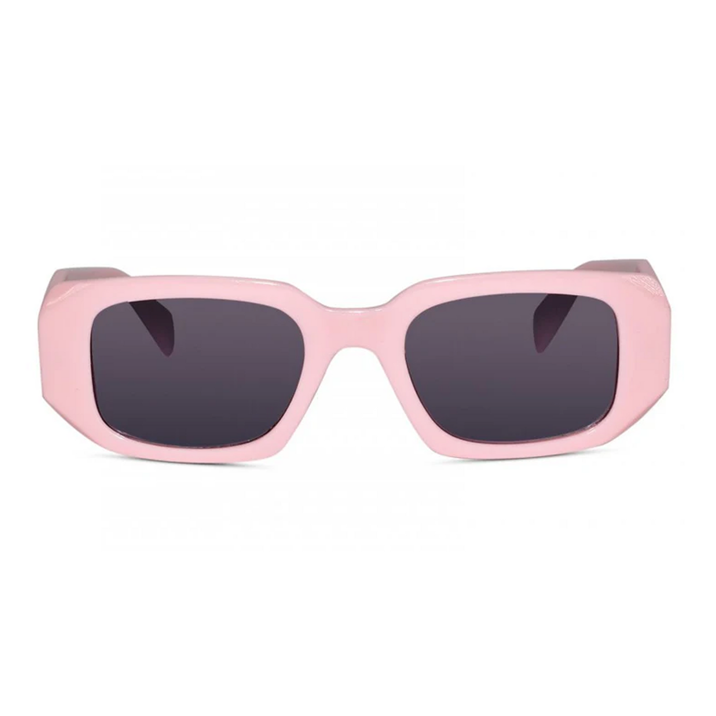 Designer Rectangular Pink Kids Sunglasses