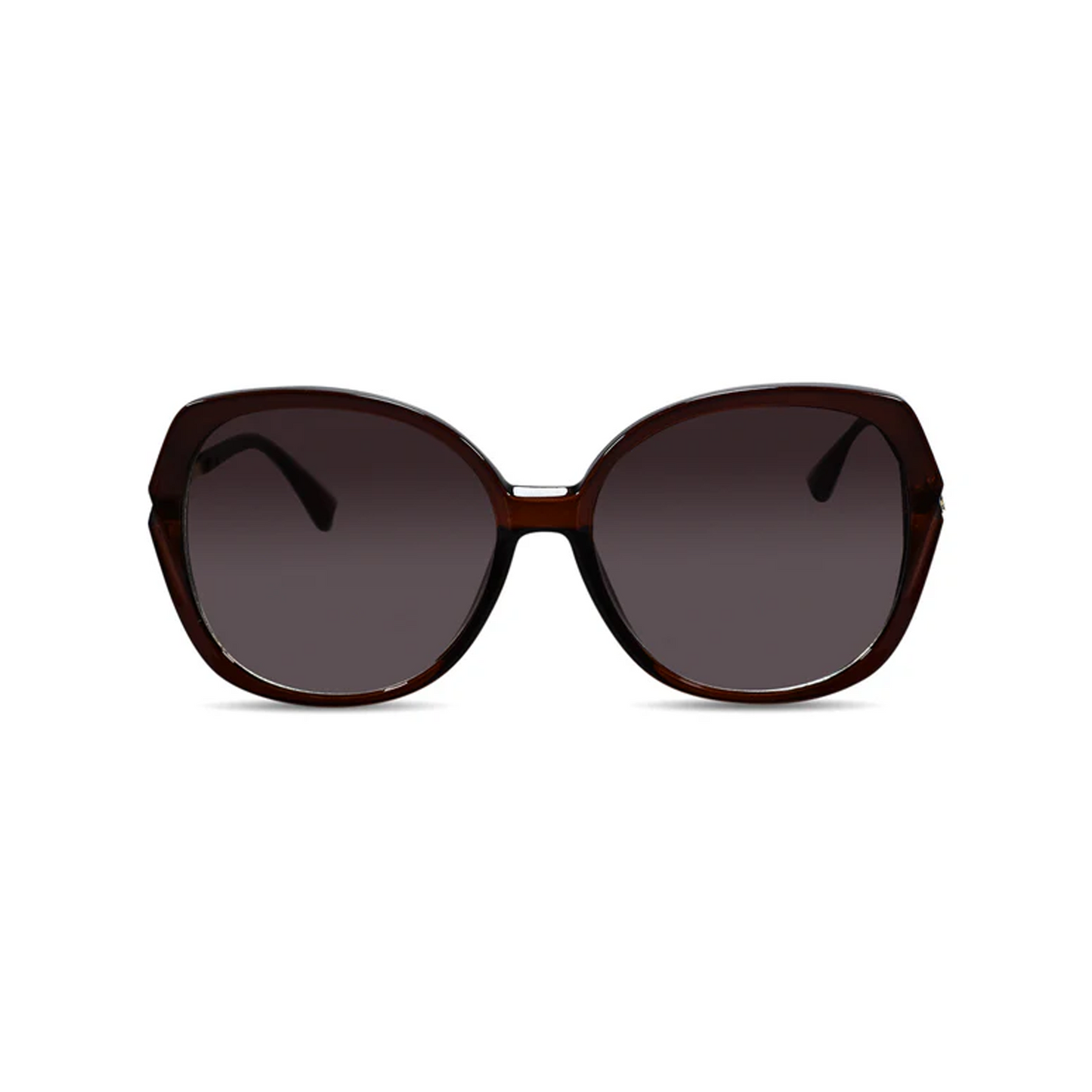 Gold Red Cat eye Sunglasses For Women