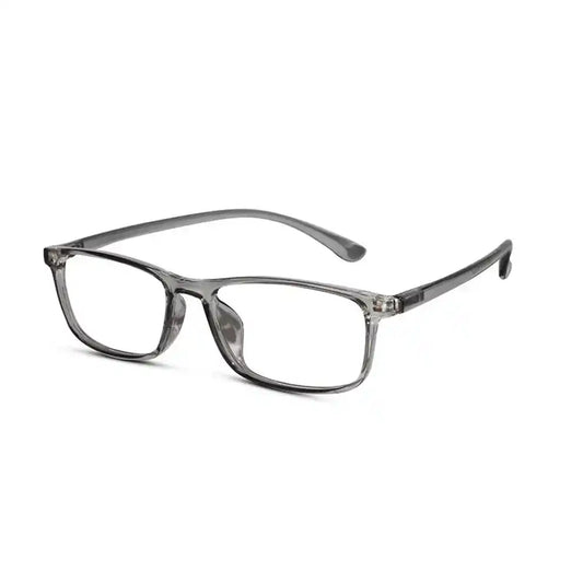 Charcoal Grey Full Rim Rectangular Reading Glasses