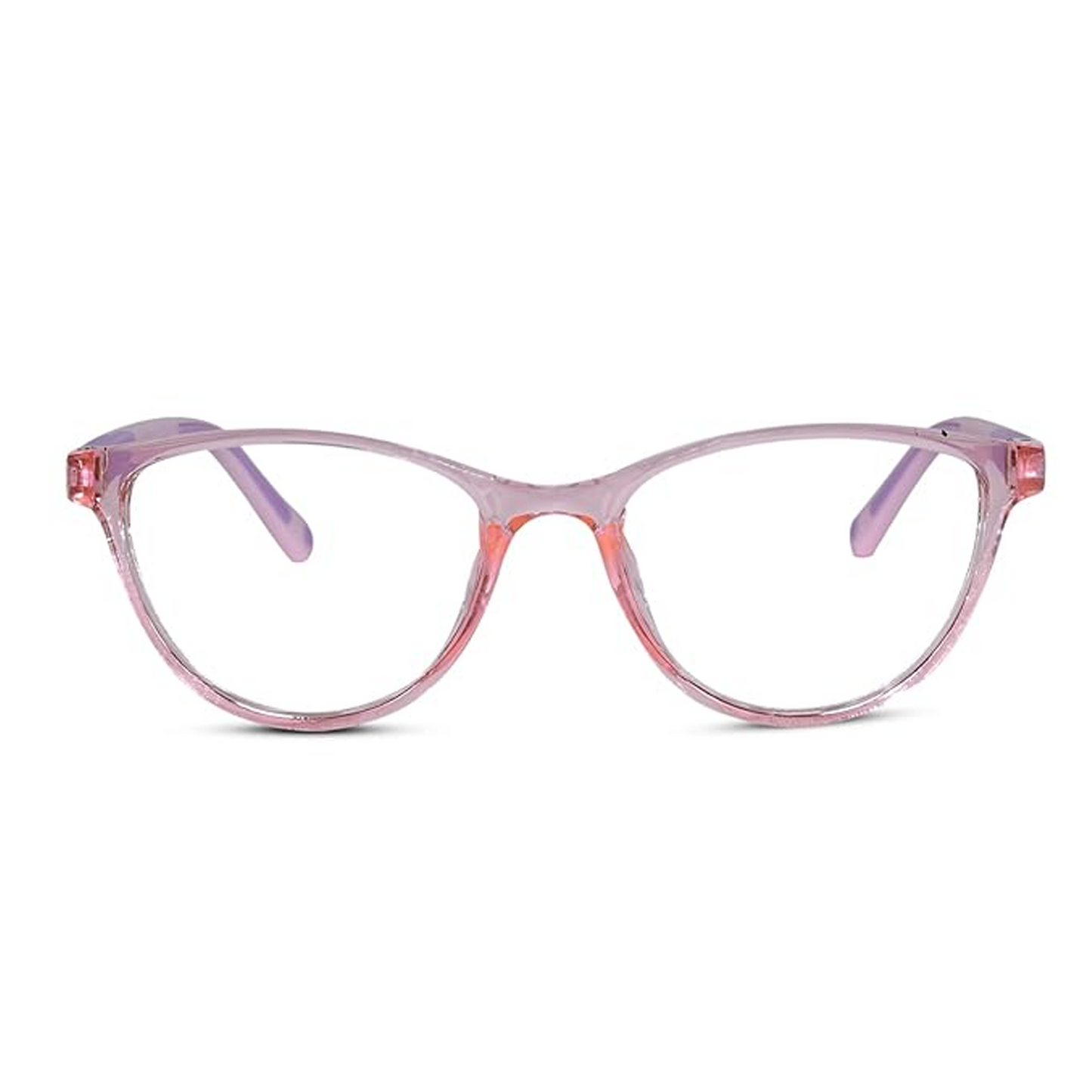 Round Pink Eyeglasses For Girls