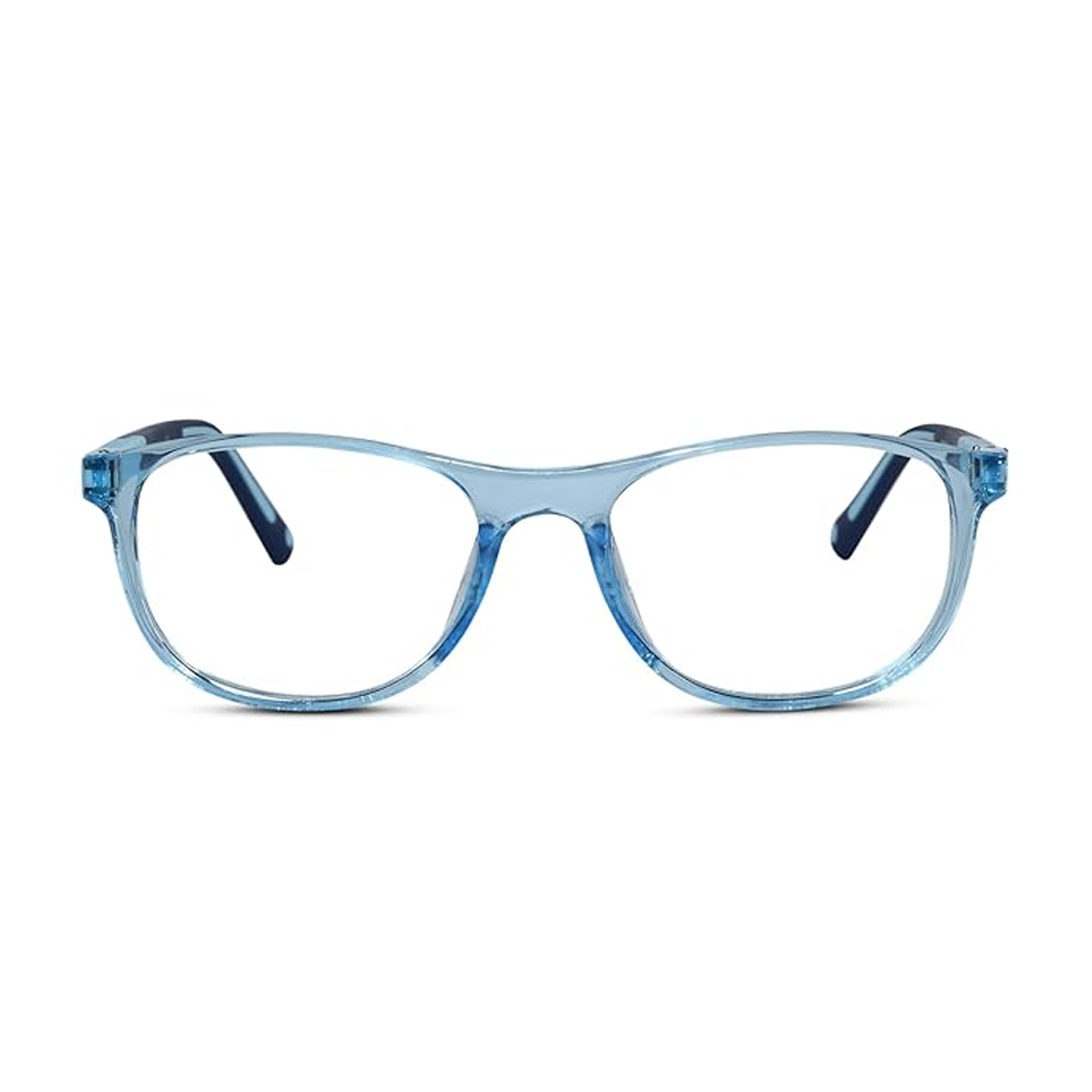 Rectangular Blue Eyeglasses For kids