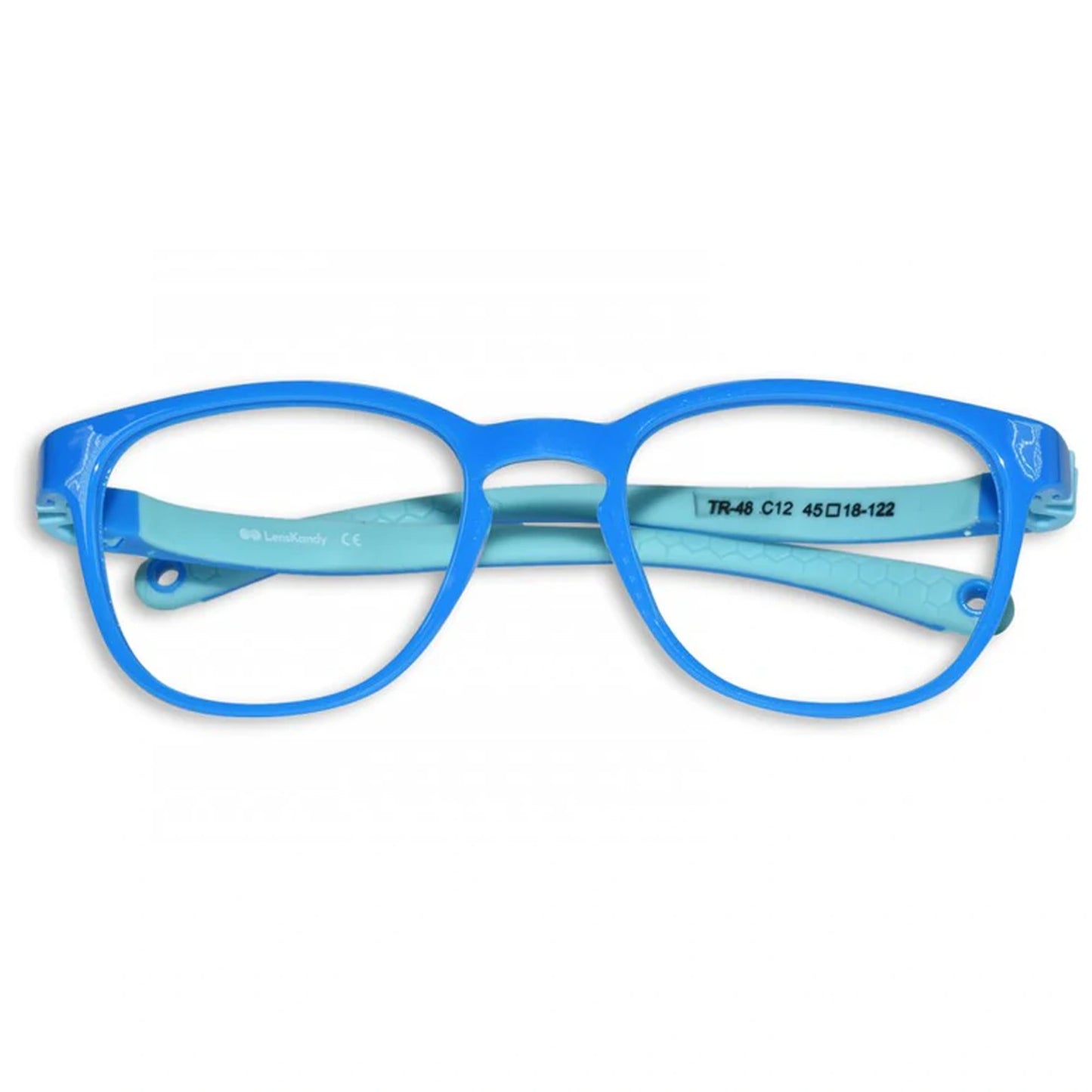 Flexible Blue Eyeglasses For Kids