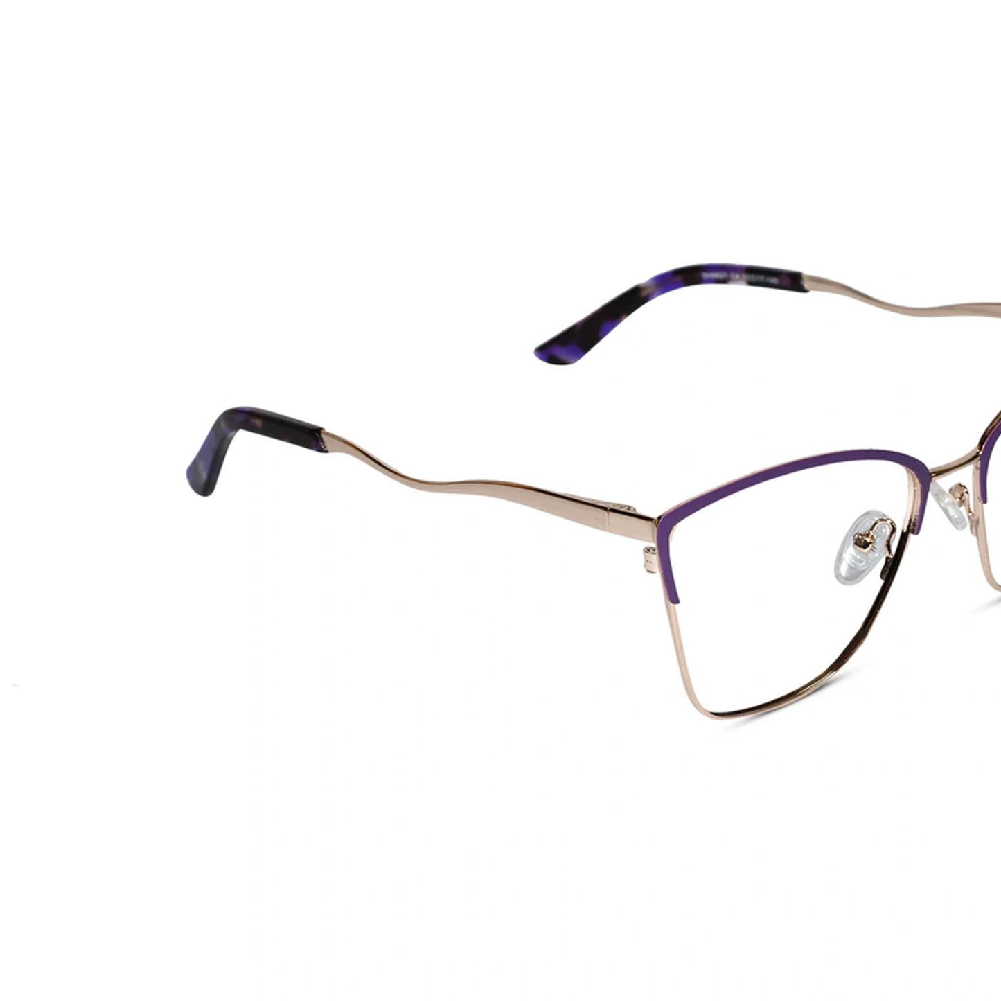 Cateye purple Color Eyeglasses For Women