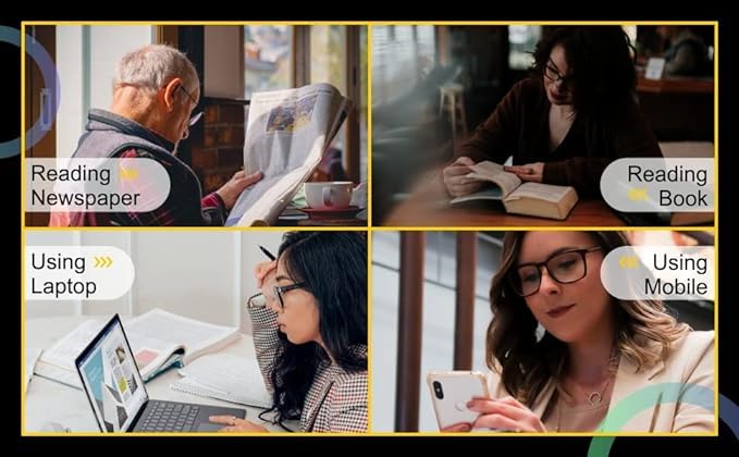 Black Cat Eye Reading Glasses for Women