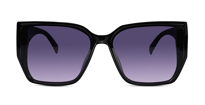 Bold Brown Designer Square Sunglasses