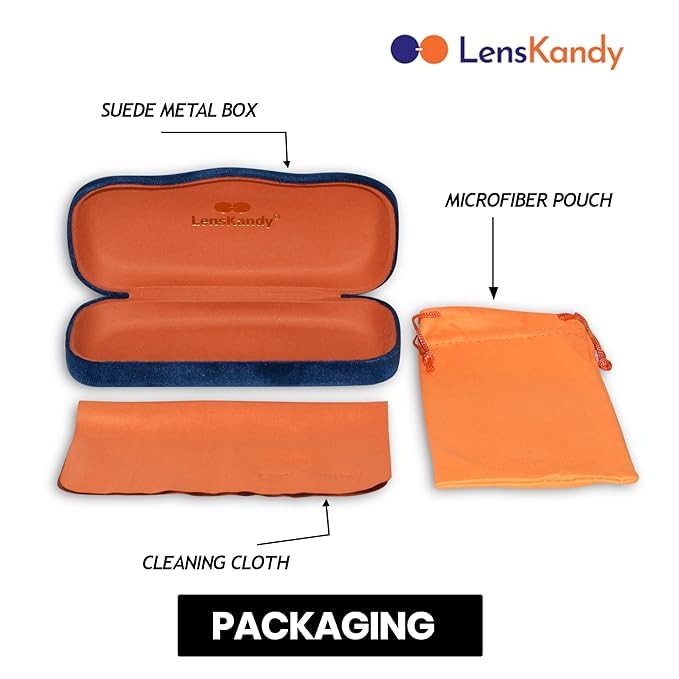 Black Half Rim Computer Cat eye Eyeglasses For Women