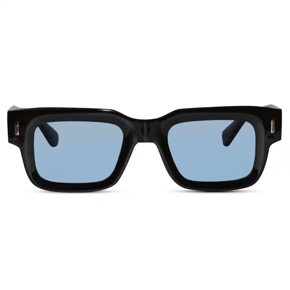 Bold Black & yellow Wayfarer Sunglasses