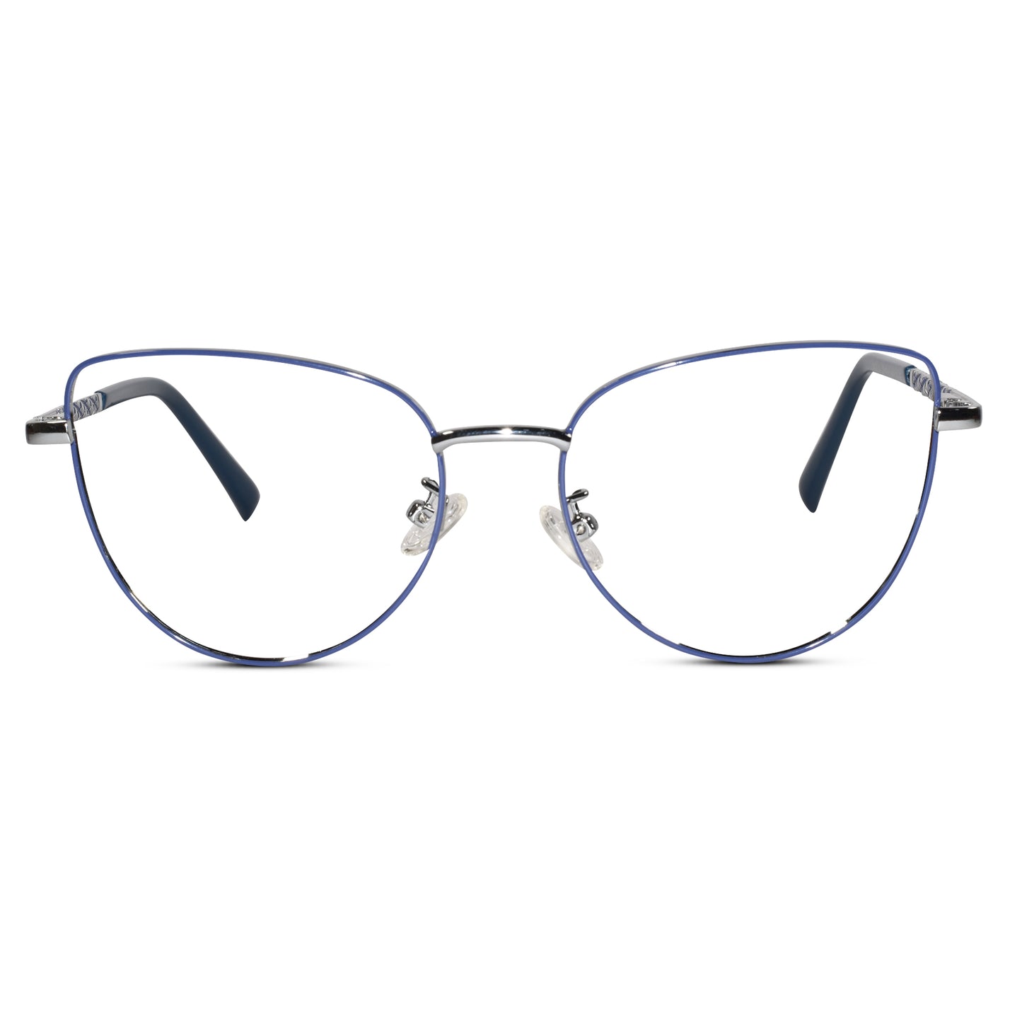 Cateye Metal Full Frame Eyeglasses & Computer Glasses for women
