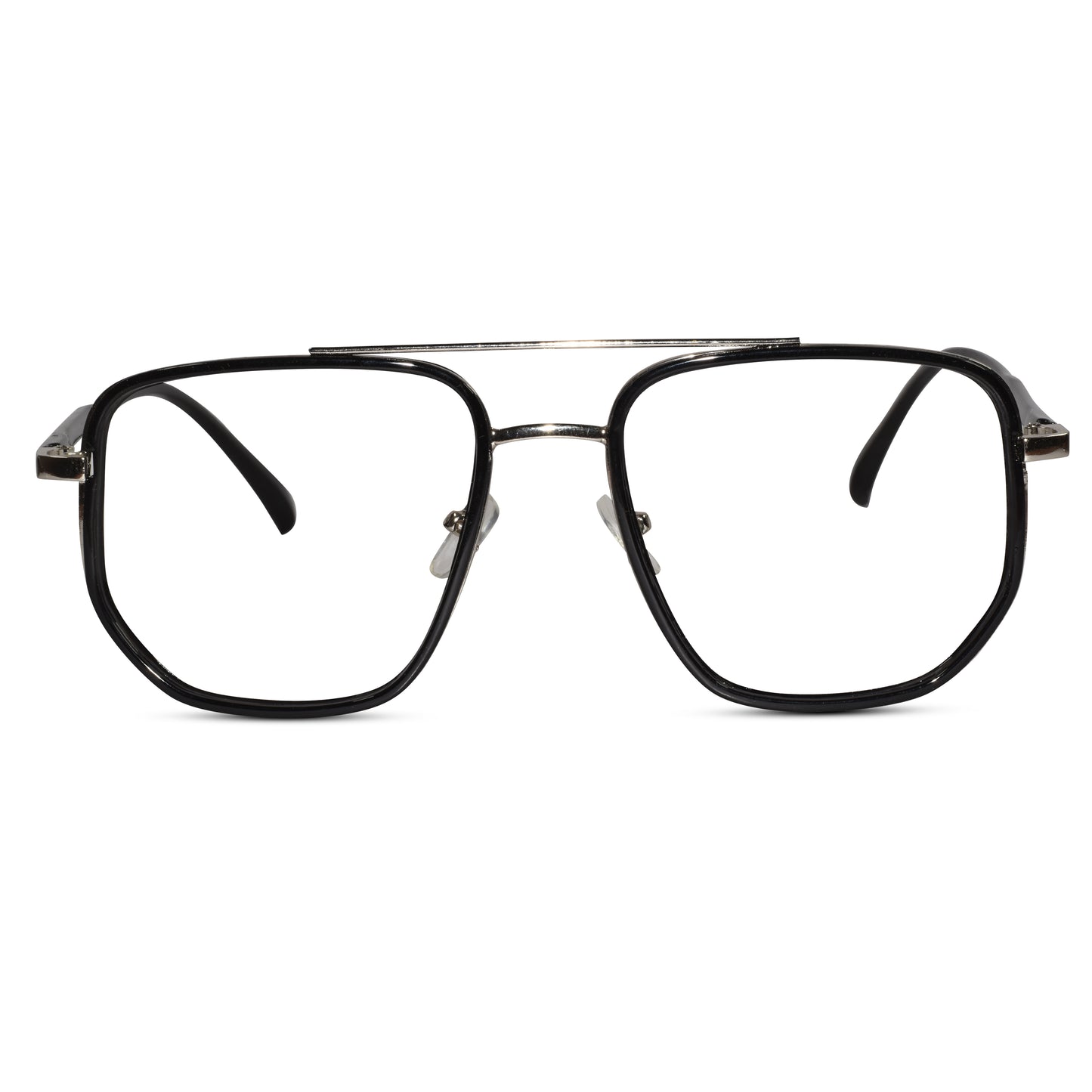 Black Aviator Full Frame Eyeglasses Men & Women