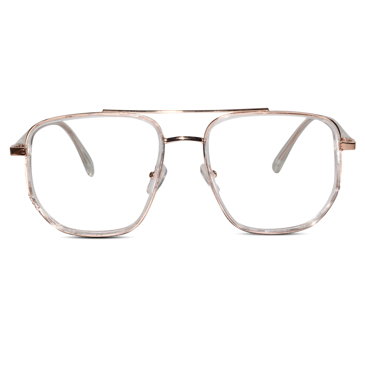 Black Aviator Full Frame Eyeglasses Men & Women