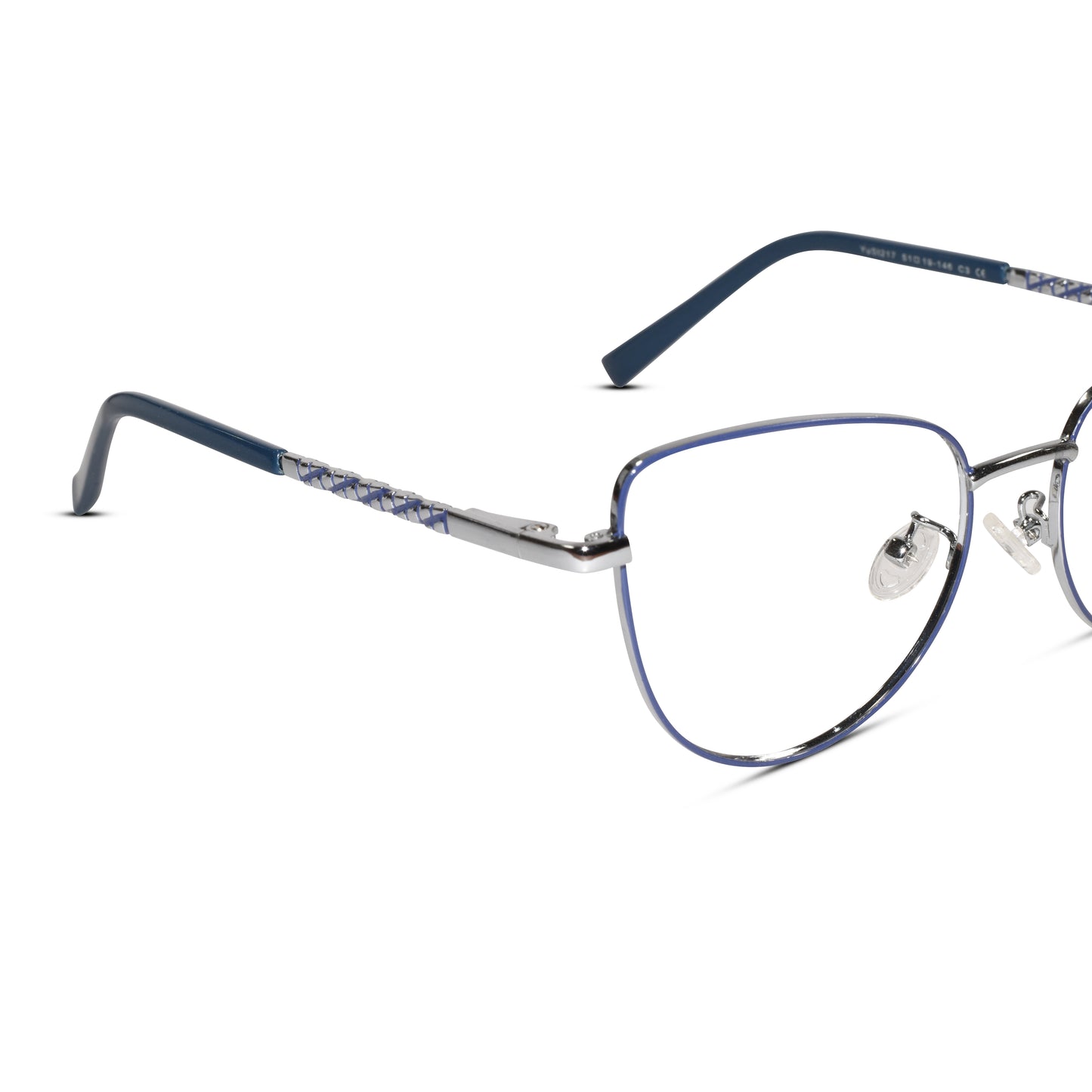Cateye Metal Full Frame Eyeglasses & Computer Glasses for women