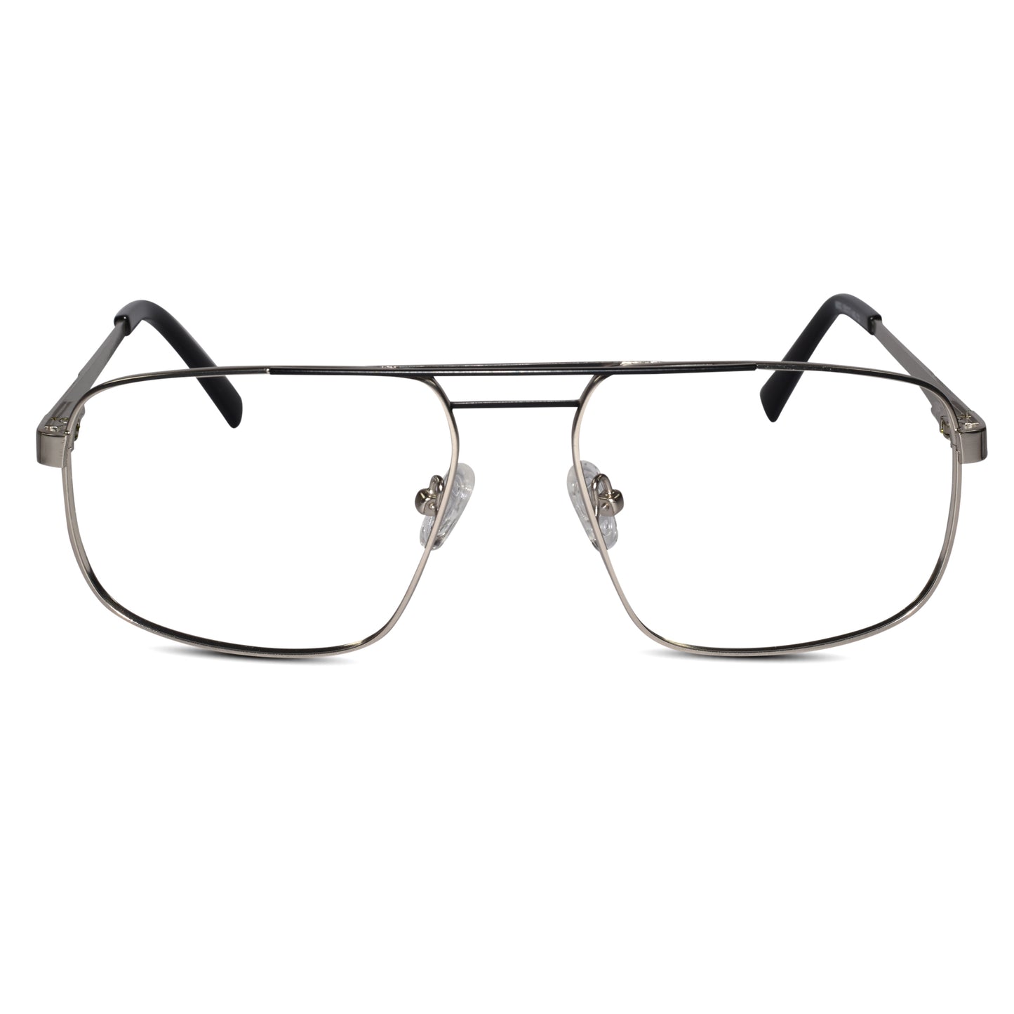Silver Aviator Eyeglasses & Computer Glasses For Men
