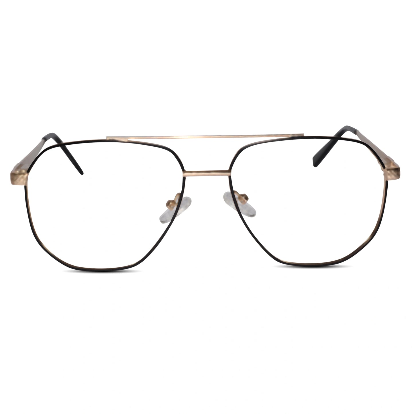 Gold Aviator Eyeglasses & Computer Glasses For Men