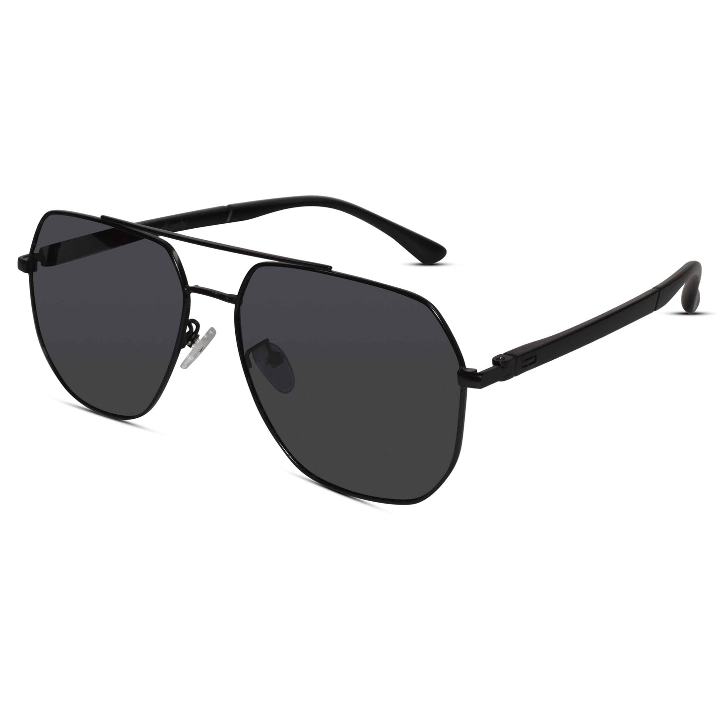 Marshall Shape Black Sunglasses For Men
