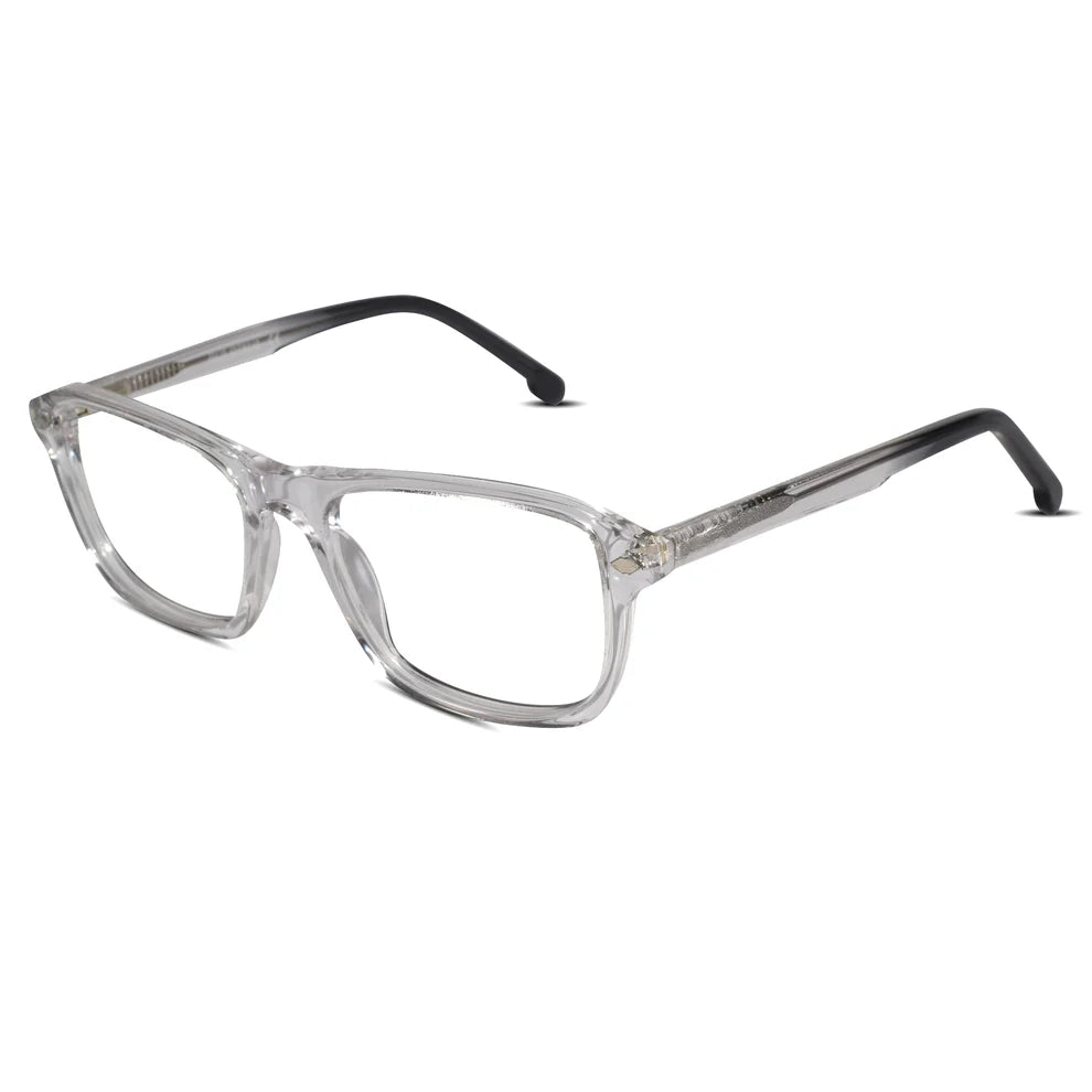 Black clip on Eyeglasses for Men & Women