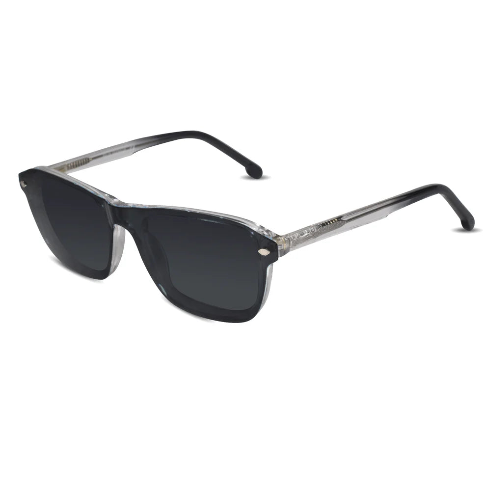 Black clip on Eyeglasses for Men & Women