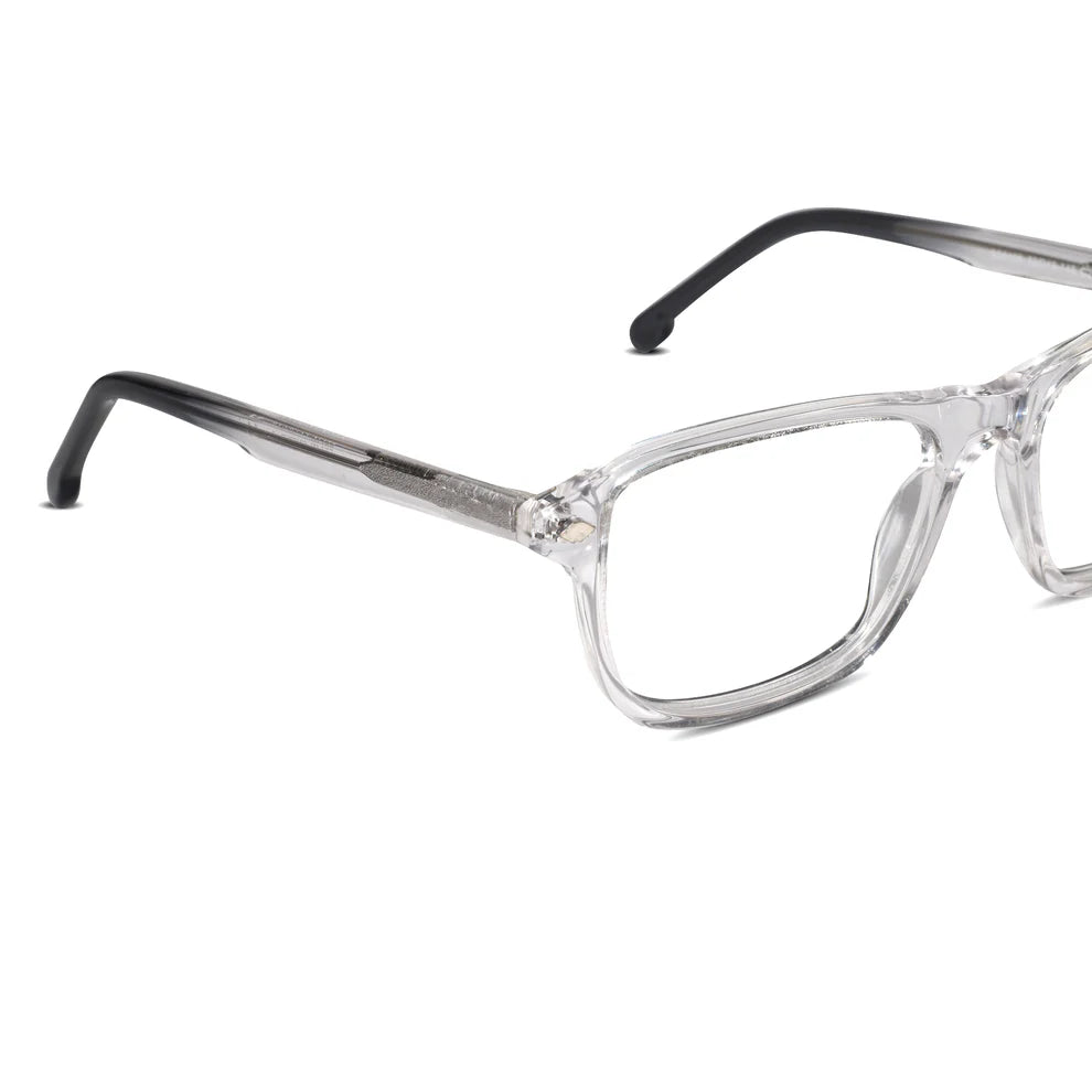 Black clip on Eyeglasses for Men & Women