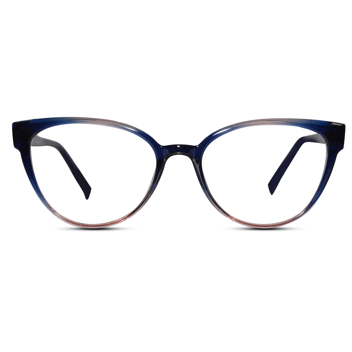 Dual Tone Cat-Eye Eyeglasses For Women