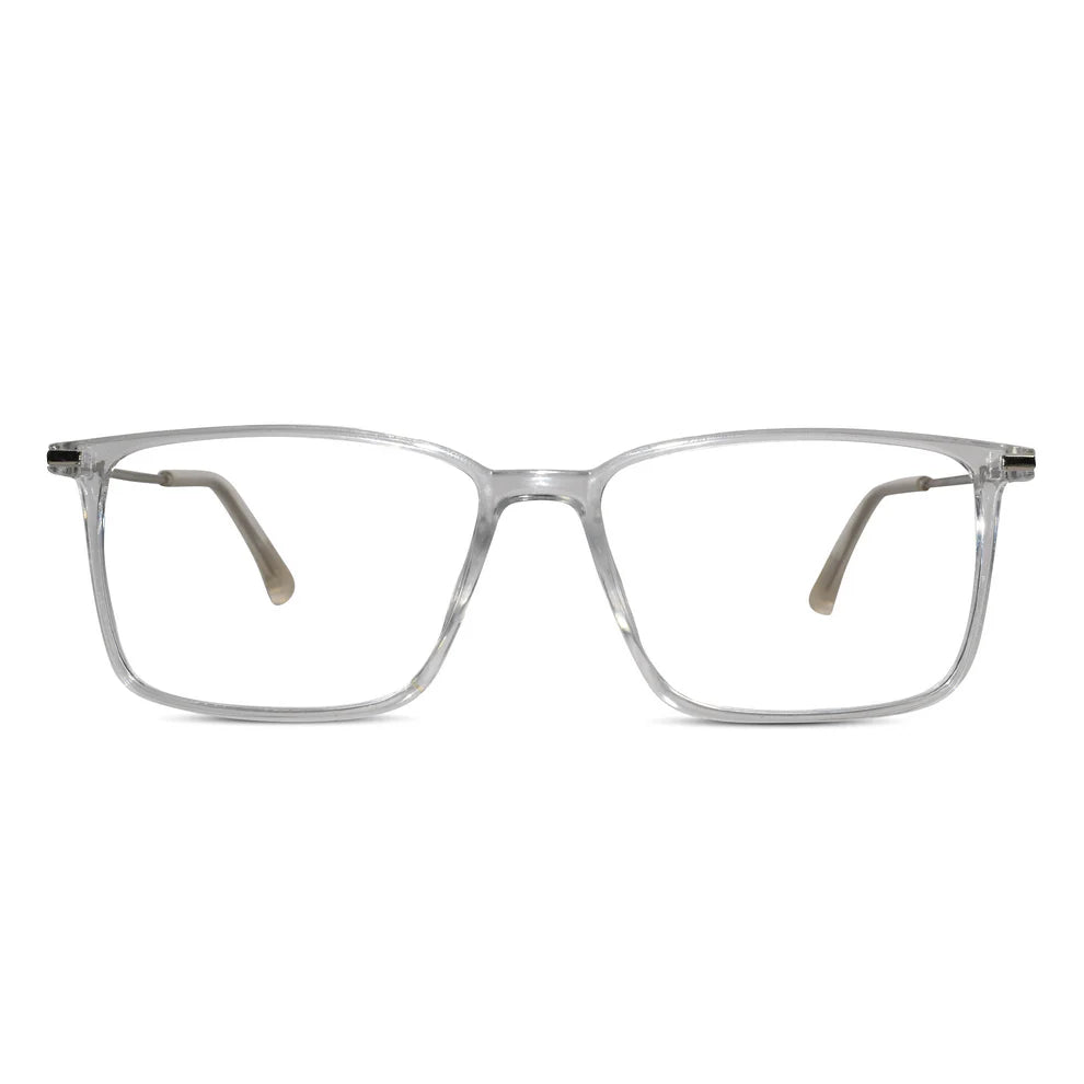 Black Rectangular Eyeglasses For Men & Women