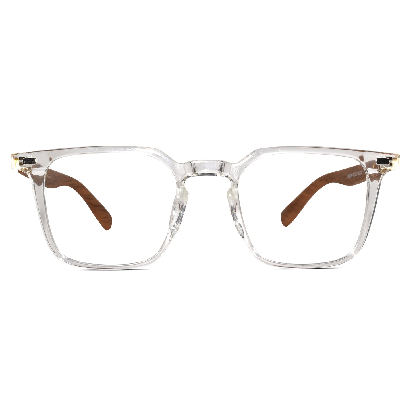 Designer Transparent Rectangular Eyeglasses