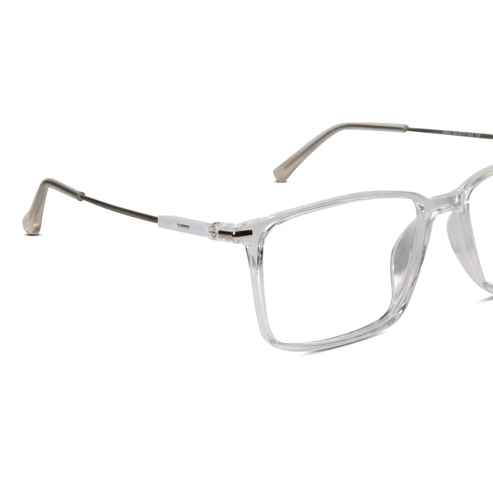 Black Rectangular Eyeglasses For Men & Women