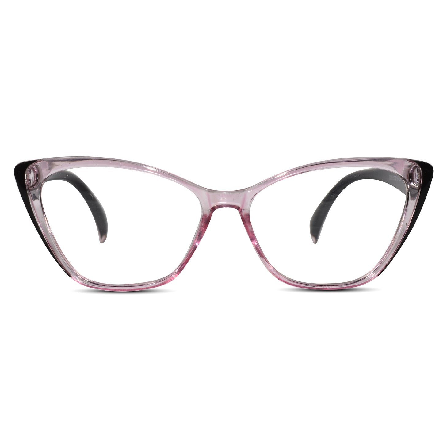 Crystal Pink Cat Eye Reading Glasses For Women
