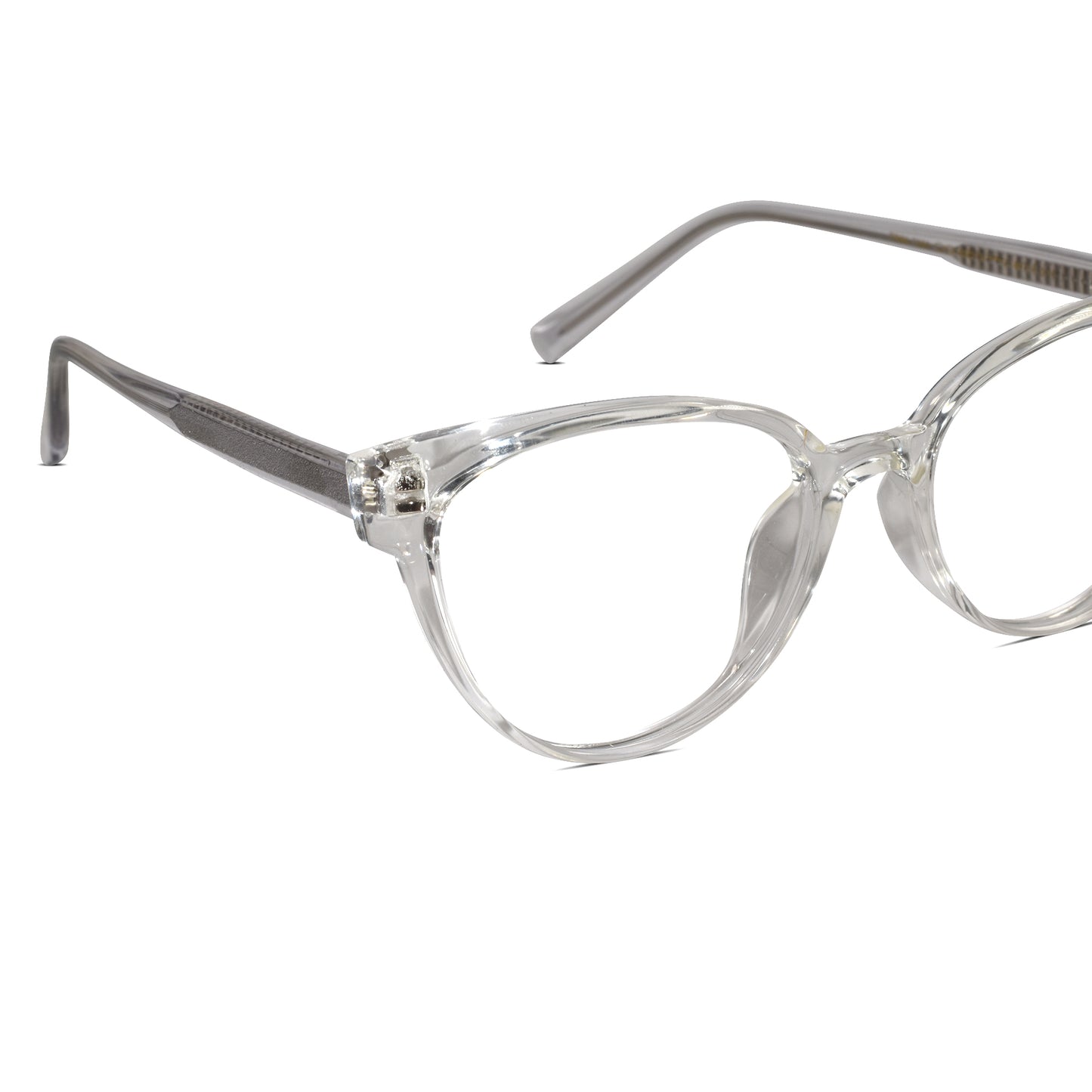 Transparent Cat Eye Eyeglasses For Women