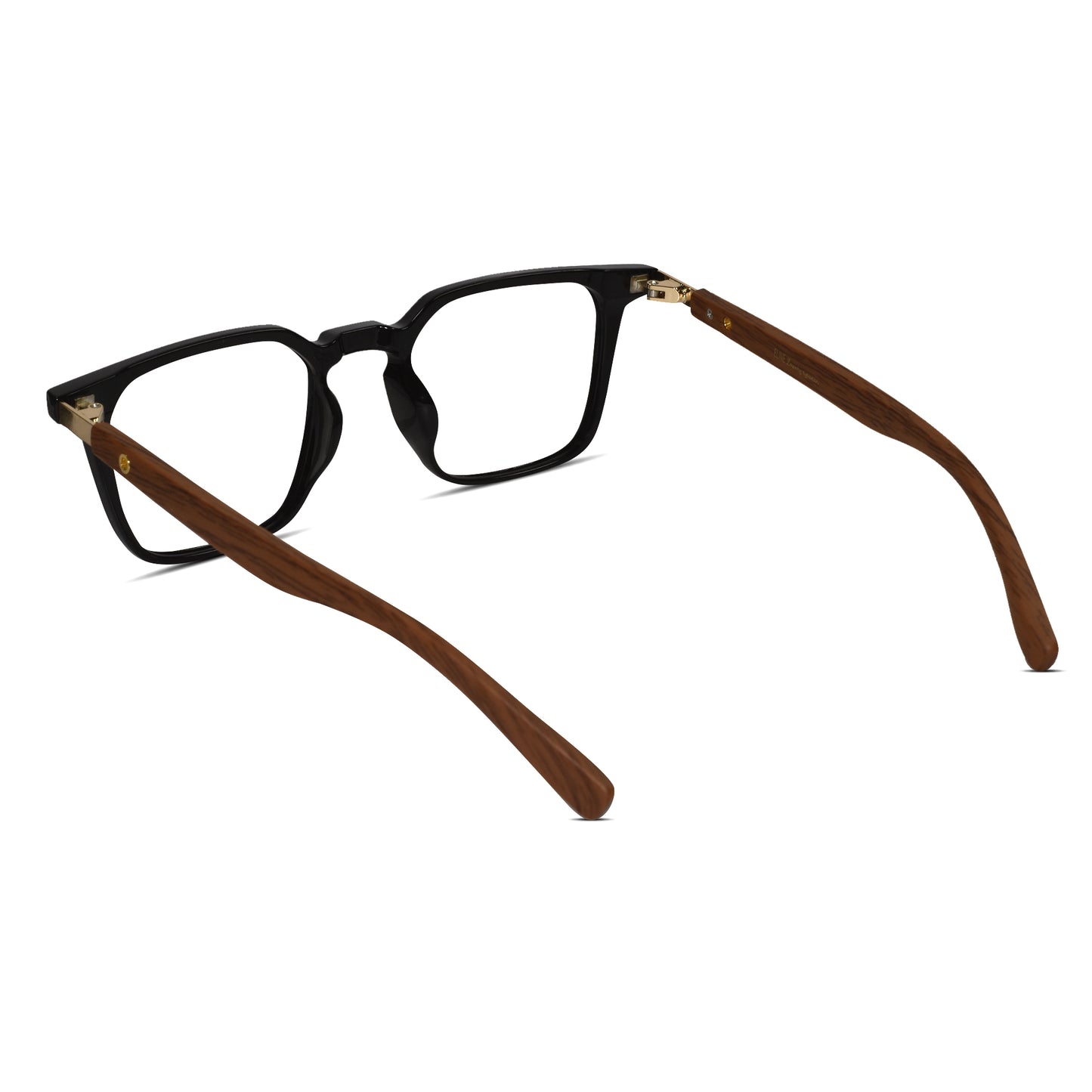 Designer Black Rectangular Eyeglasses