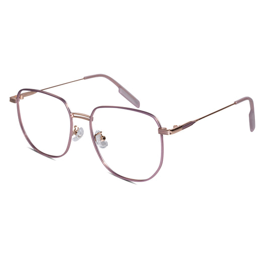Pink Oversize Eyeglasses For women