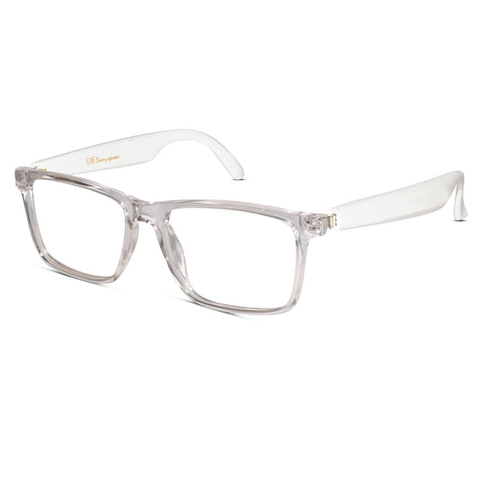 Smart Transparent Rectangular Eyeglasses For Men & Women