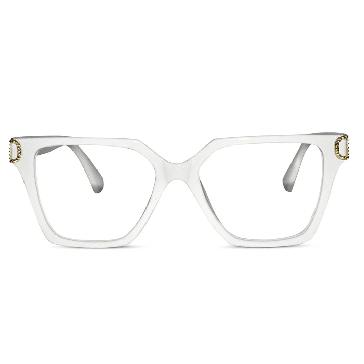 Pink Designer Cat eye Eyeglasses For Women