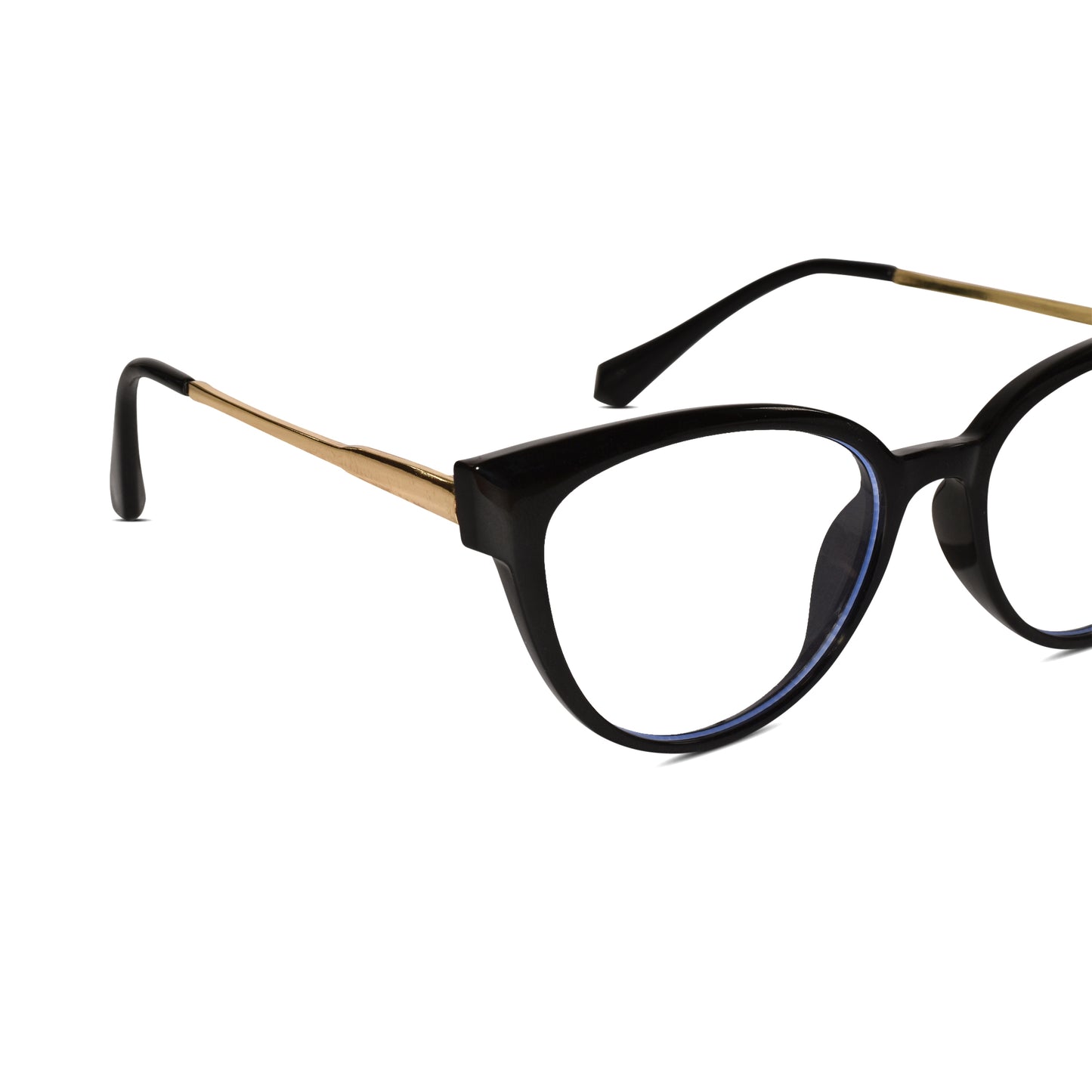 Cateye black eyeglasses for women