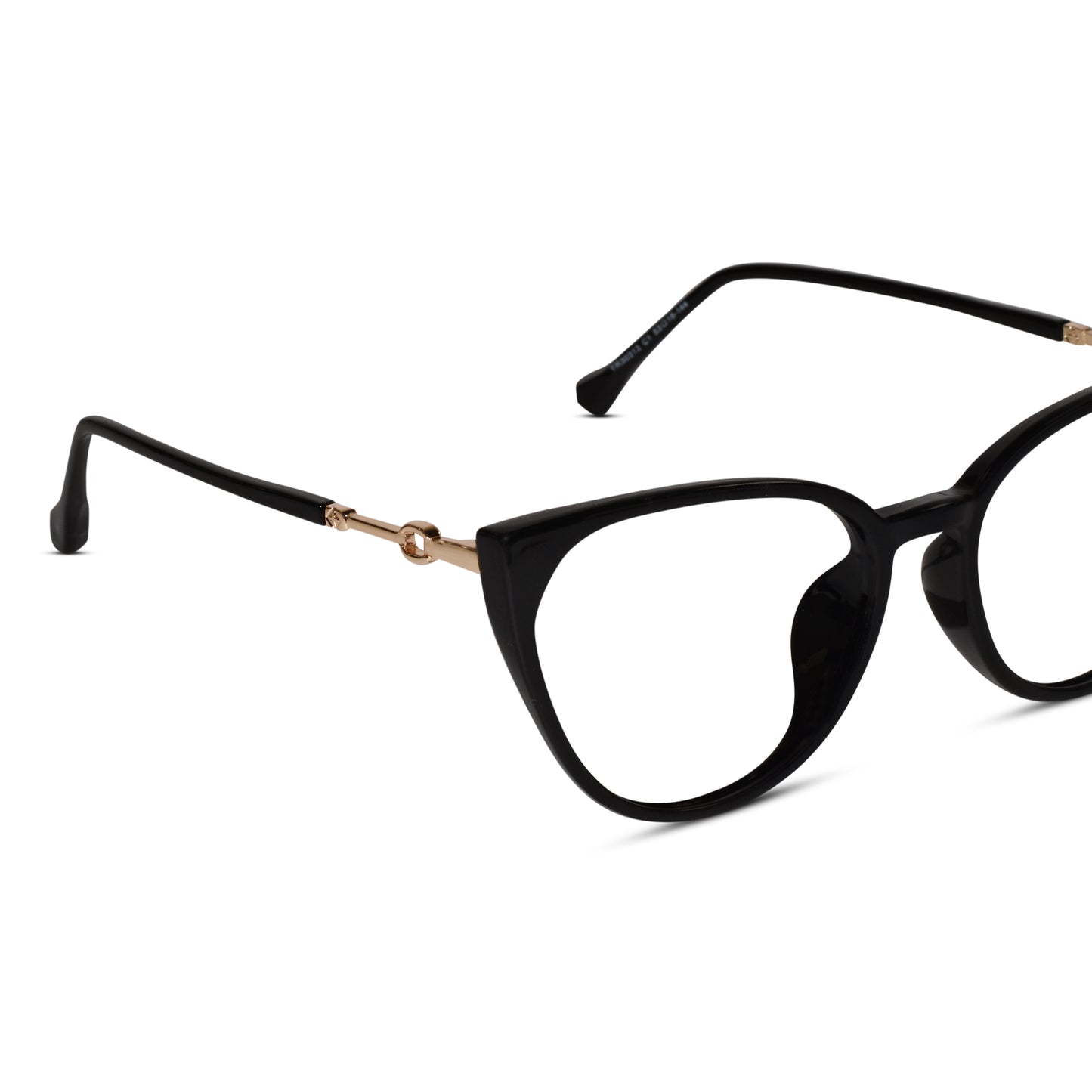 Cateye black eyeglasses for women