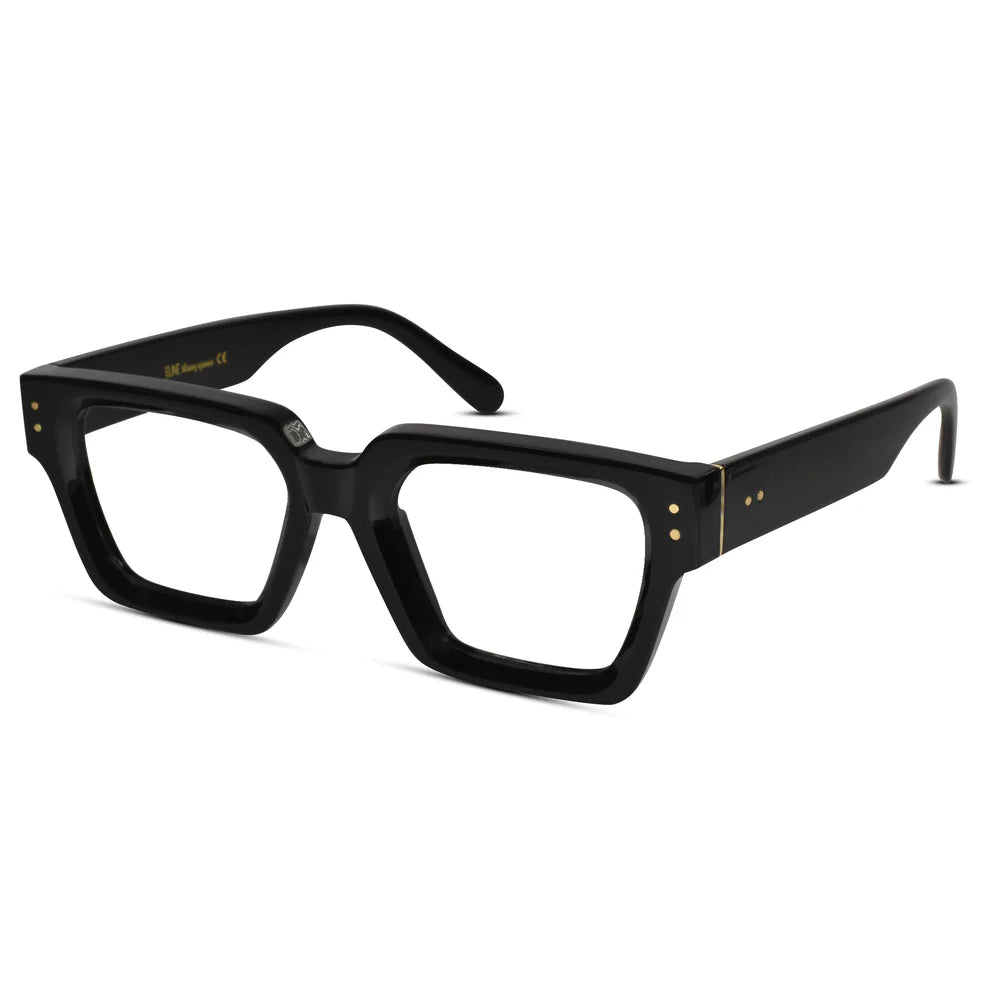 Designer White Bold Wayfarer Eyeglasses
