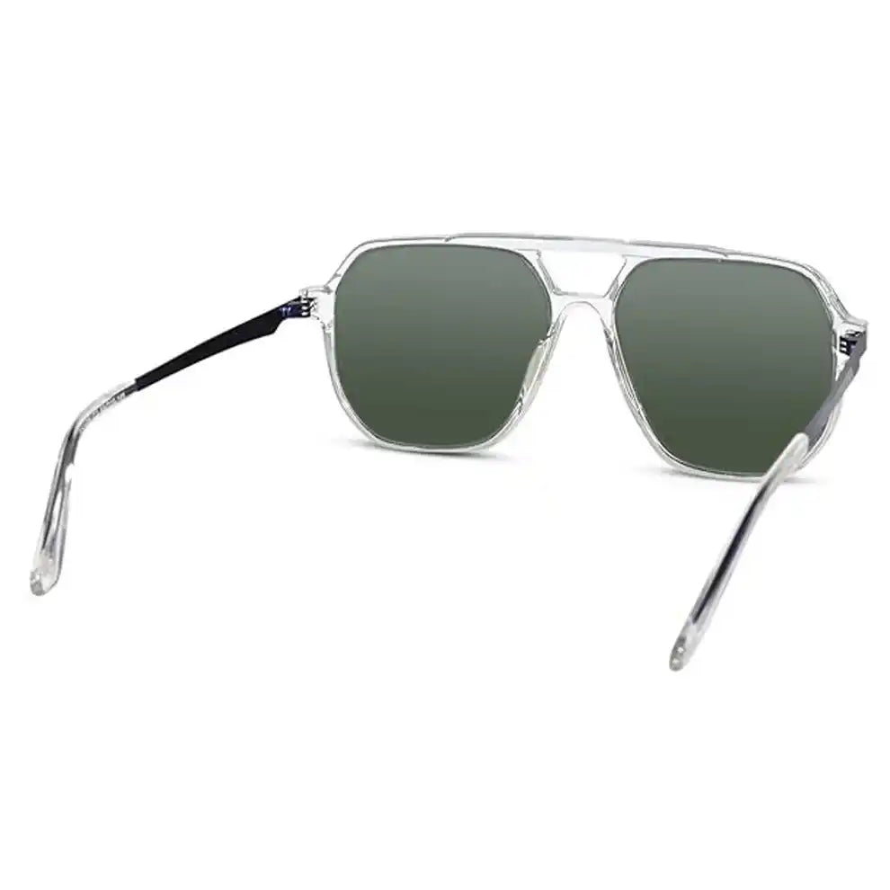 Crystal grey transparent Marshall eyeglasses