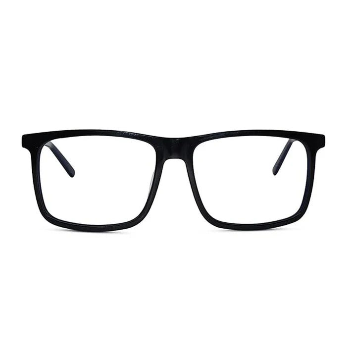 Shiny Aqua Blue Square Antiglare Computer Glasses